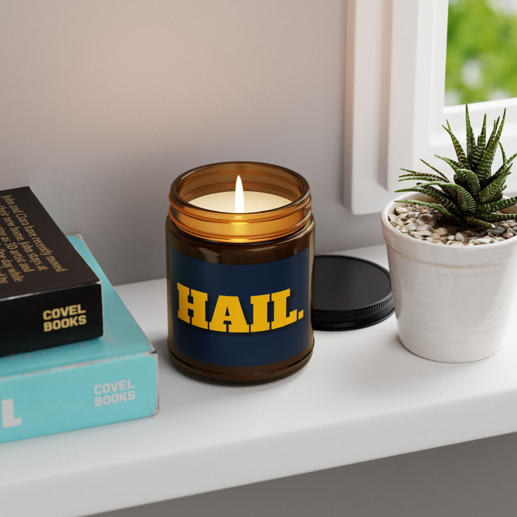 University of Michigan Soy Candle – Hail to the Victors
