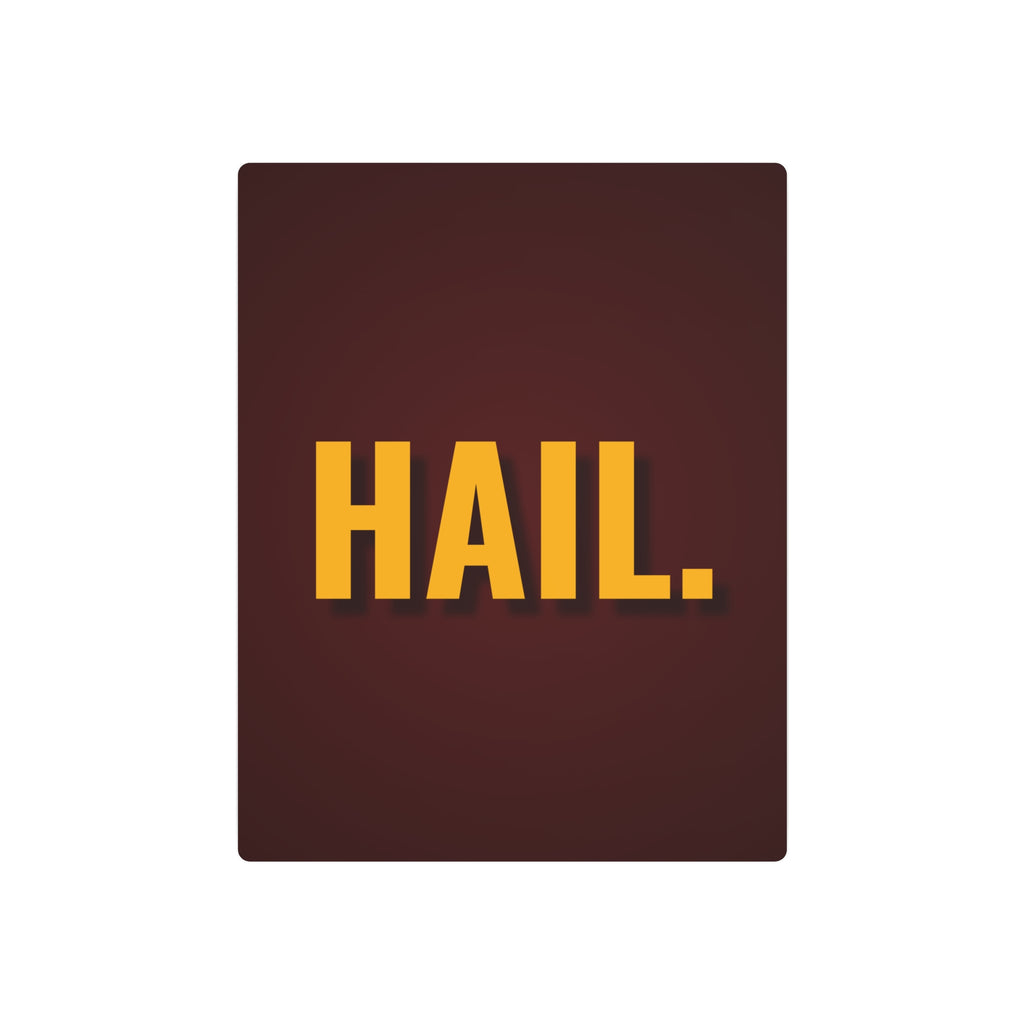 Washington Commanders Wall Art – Minimalist Metal