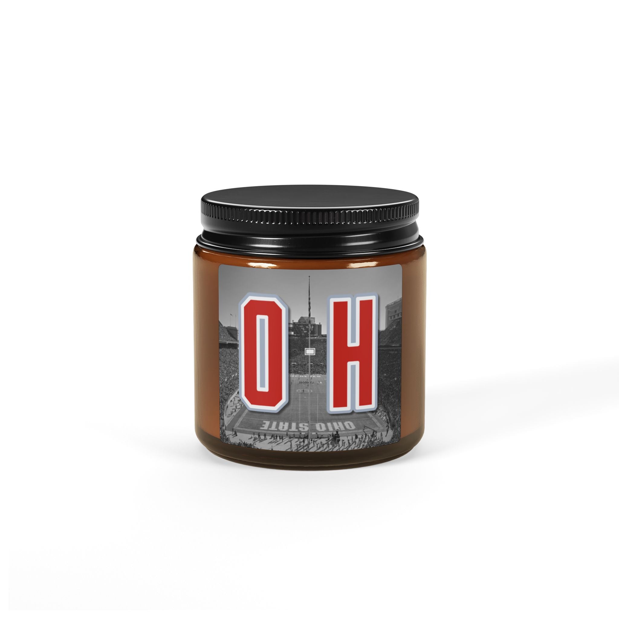Ohio State Soy Candle | Buckeye Team Spirit Home Fragrance