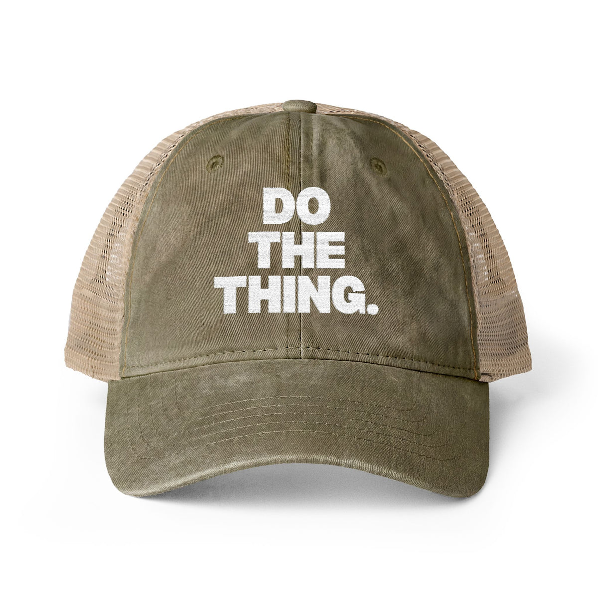 Women's Washed Mesh-Back Cap