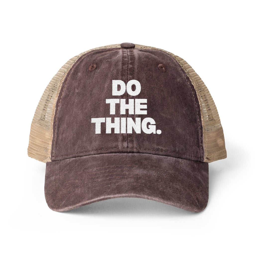 Women's Washed Mesh-Back Cap