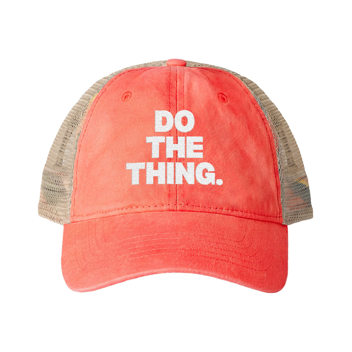 Women's Washed Mesh-Back Cap