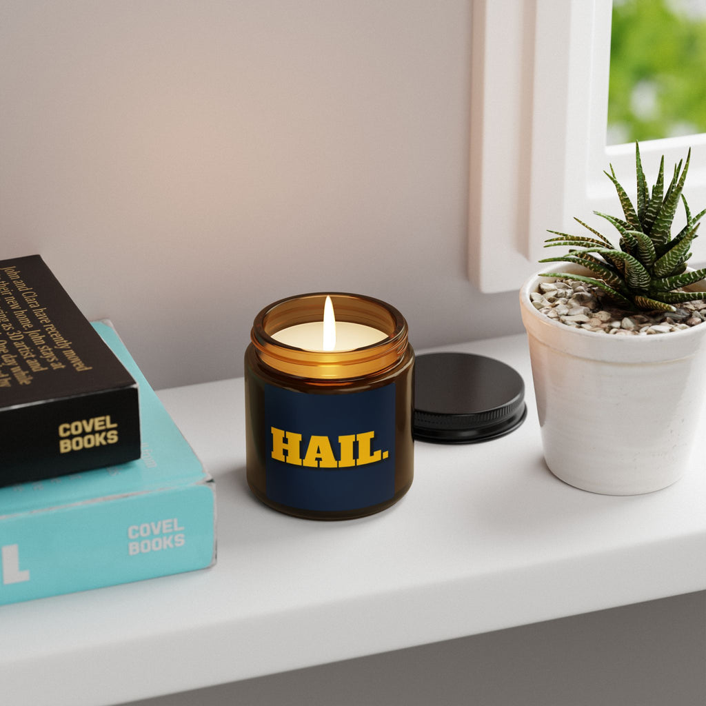 University of Michigan Soy Candle – Hail to the Victors