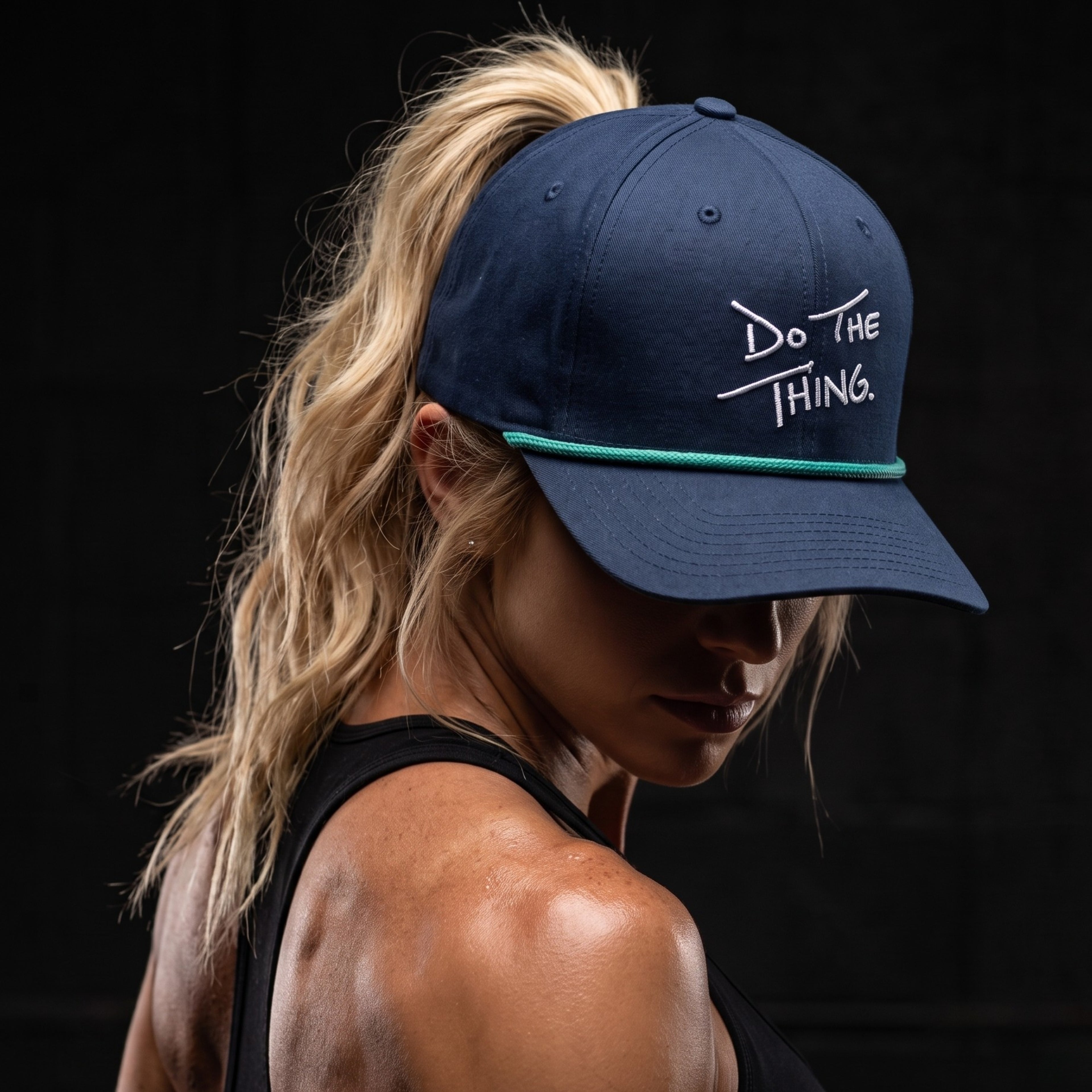 "Do The Thing" Snapback Hat – Premium Rope Cap