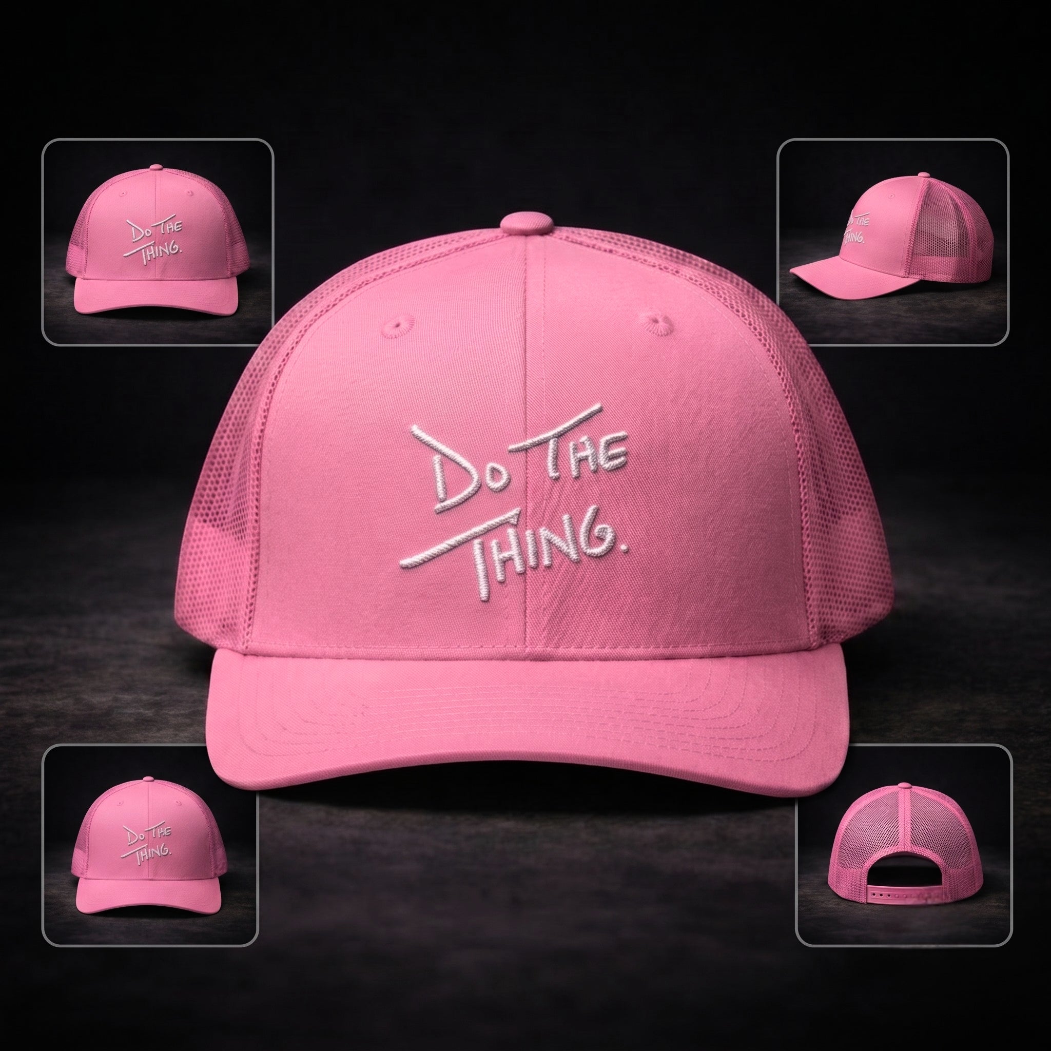 "Do The Thing" Premium Snapback Trucker